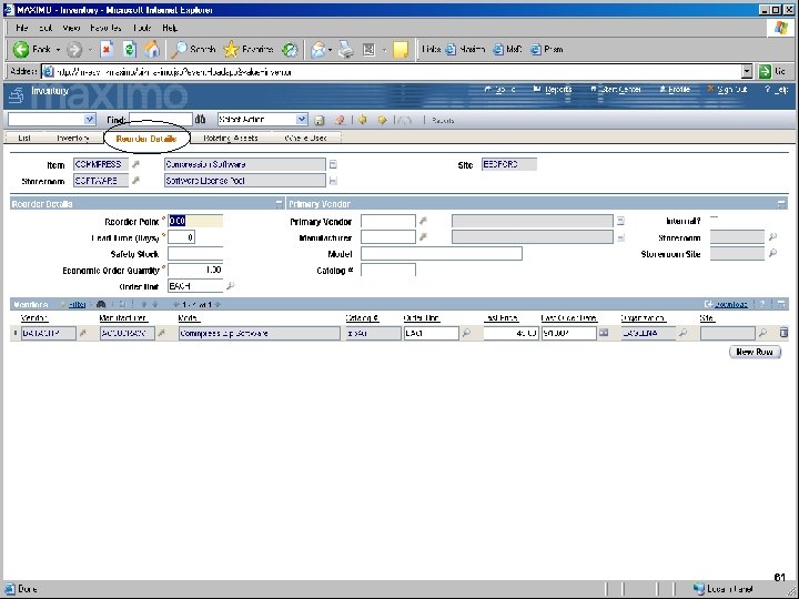 IBM Software Group 61 