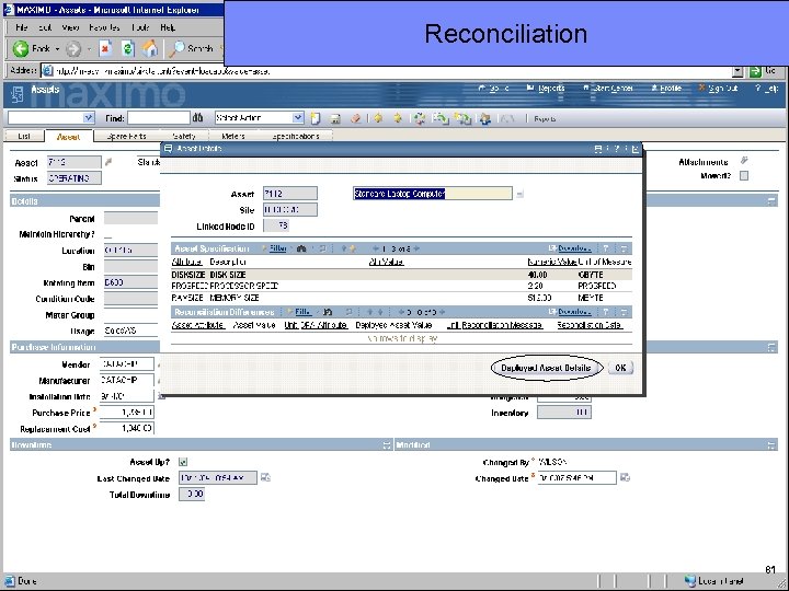 IBM Software Group Reconciliation 81 