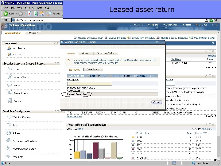 IBM Software Group Leased asset return 95 