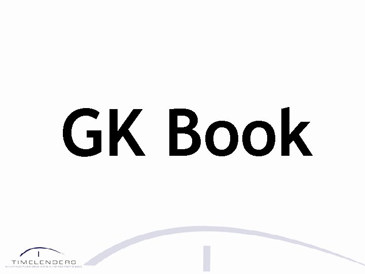 GK Book 