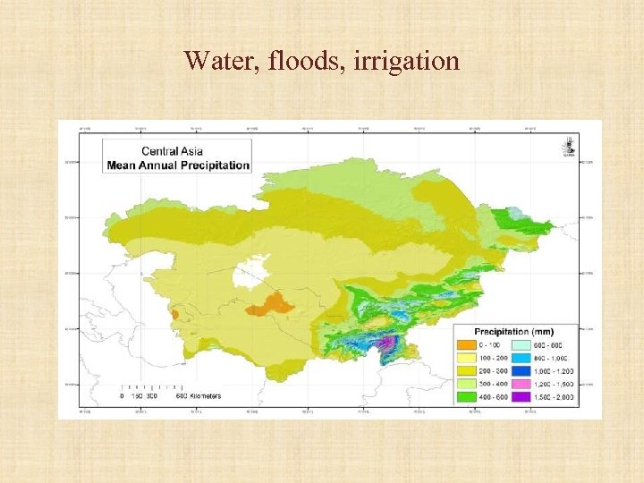 Water, floods, irrigation 