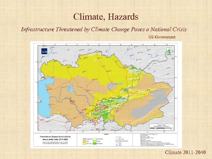 Climate, Hazards Infrastructure Threatened by Climate Change Poses a National Crisis US Government Climate