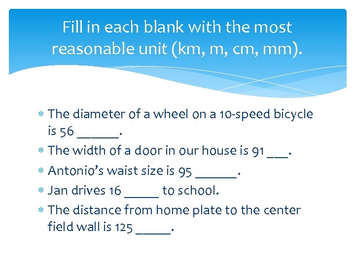 Introduction To The Metric System Grade 5 Perry