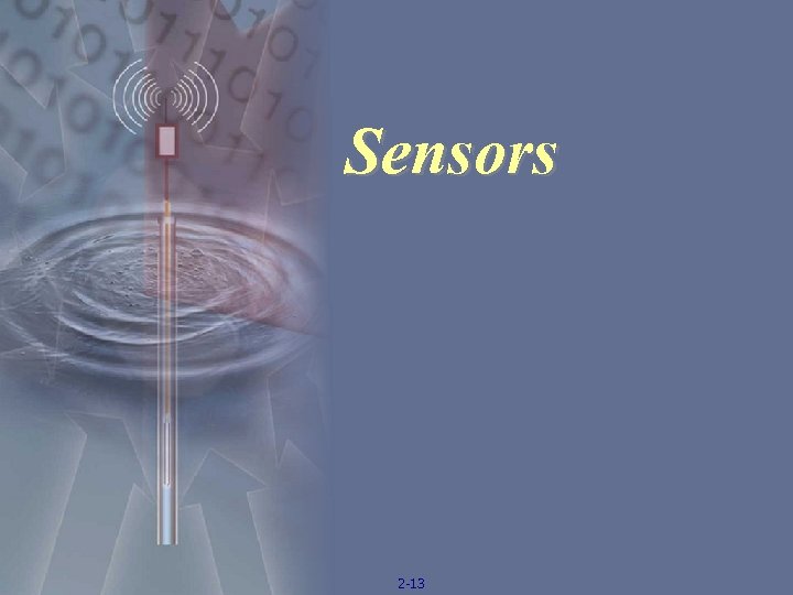 Sensors 2 -13 