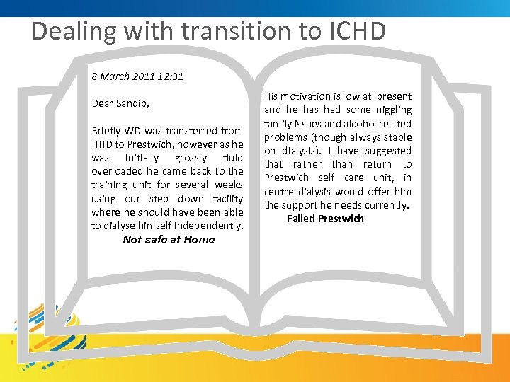 Dealing with transition to ICHD 8 March 2011 12: 31 Dear Sandip, Briefly WD
