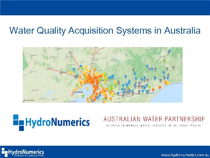 Water Quality Acquisition Systems in Australia 
