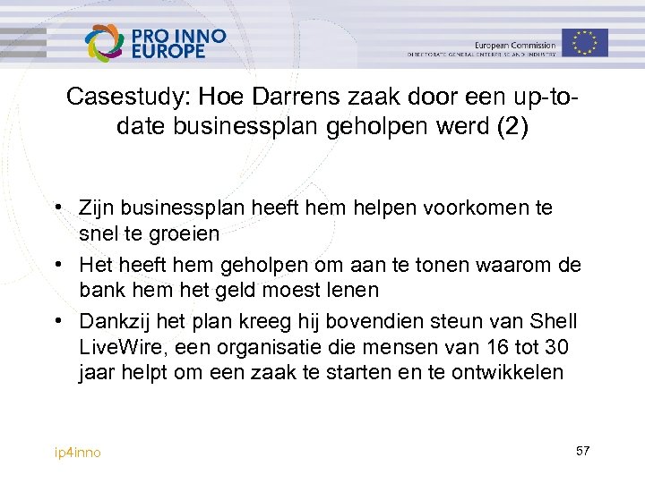 Casestudy: Hoe Darrens zaak door een up-todate businessplan geholpen werd (2) • Zijn businessplan