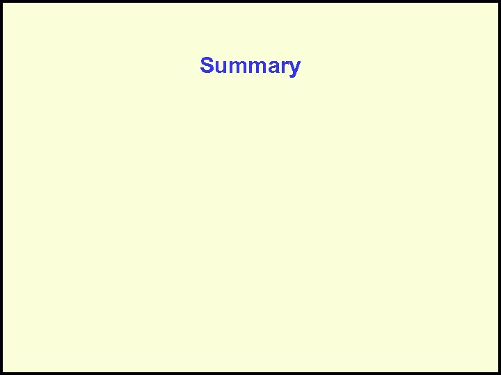 Summary 