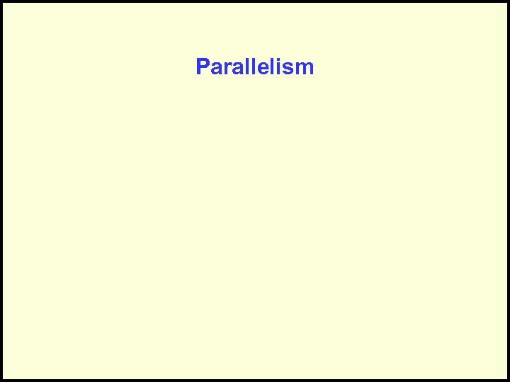 Parallelism 
