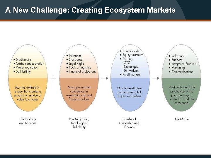 A New Challenge: Creating Ecosystem Markets 