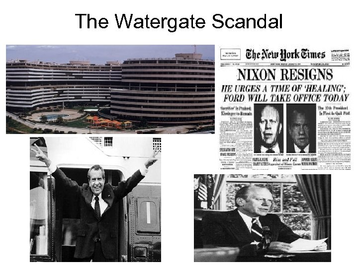 The Watergate Scandal 