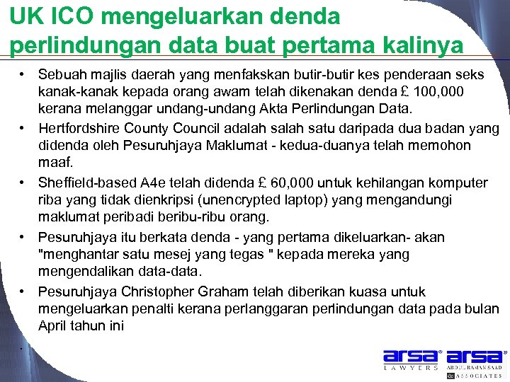 UK ICO mengeluarkan denda perlindungan data buat pertama kalinya • Sebuah majlis daerah yang