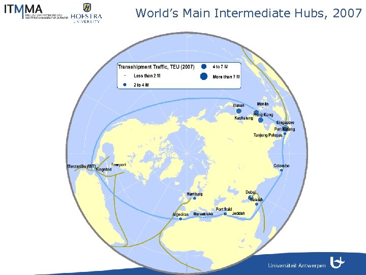 World’s Main Intermediate Hubs, 2007 
