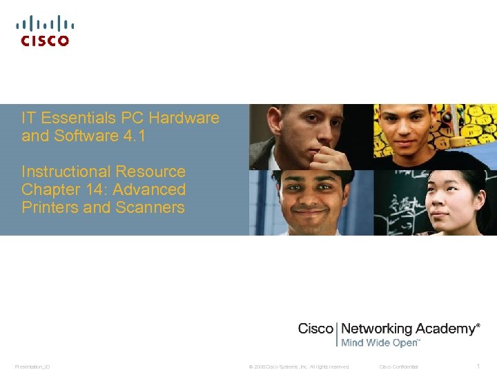 IT Essentials PC Hardware and Software 4. 1 Instructional Resource Chapter 14: Advanced Printers