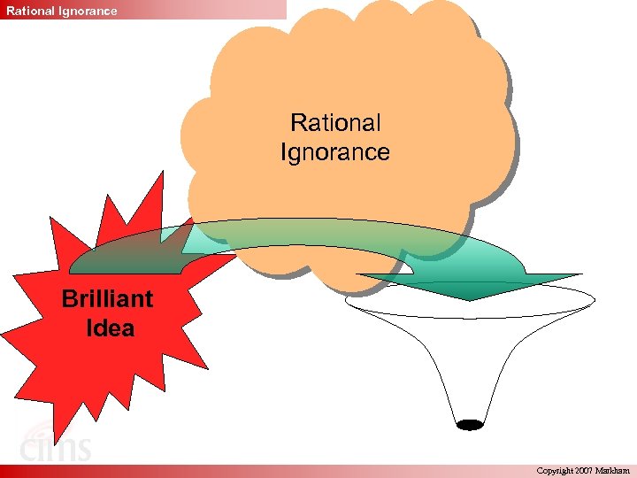 Rational Ignorance Brilliant Idea Copyright 2007 Markham 