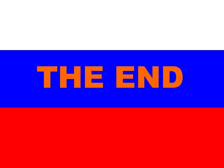 THE END 