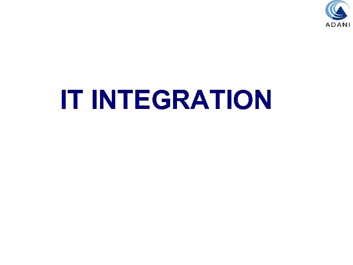 IT INTEGRATION 