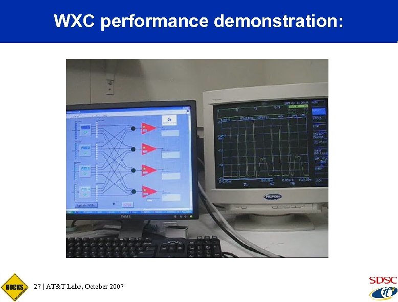 WXC performance demonstration: 27 | AT&T Labs, October 2007 