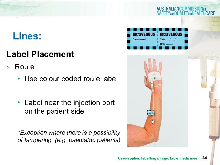 Lines: Label Placement > Route: • Use colour coded route label • Label near