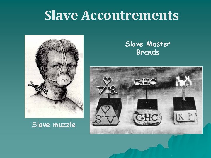 Slave Accoutrements Slave Master Brands Slave muzzle 