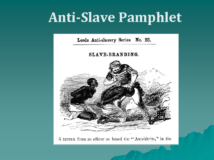 Anti-Slave Pamphlet 