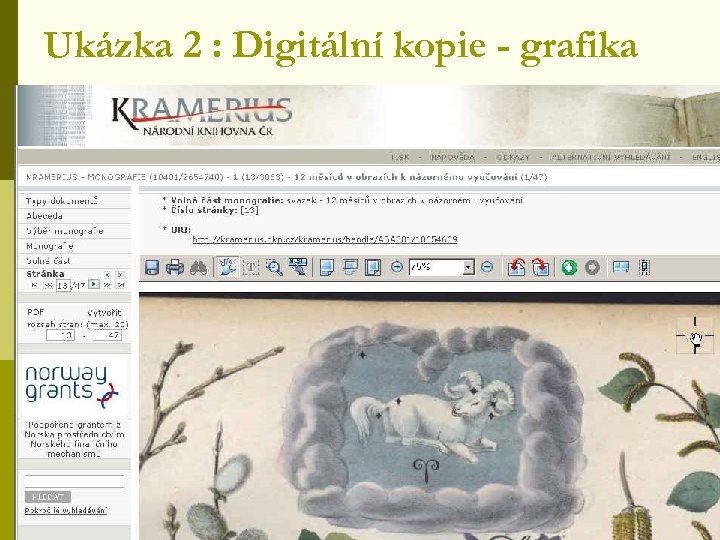 Ukázka 2 : Digitální kopie - grafika 
