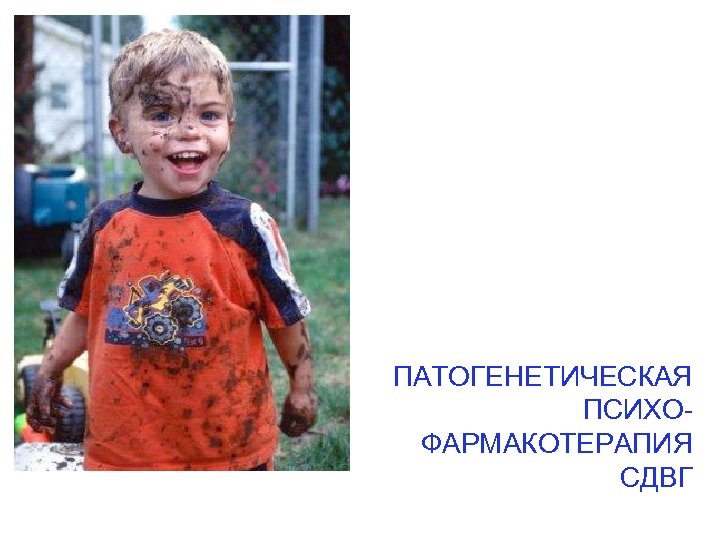 ПАТОГЕНЕТИЧЕСКАЯ ПСИХОФАРМАКОТЕРАПИЯ СДВГ 