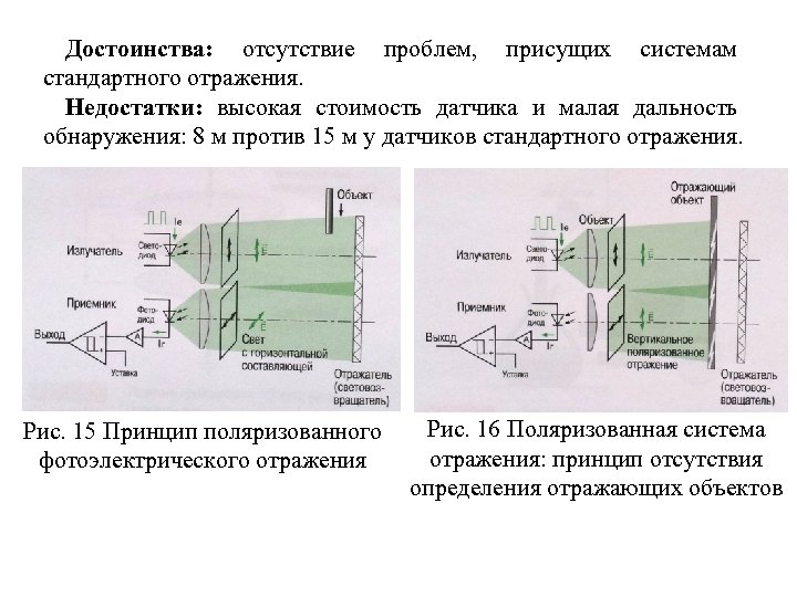 Диапазон датчиков. Достоинства и недостатки индуктивных датчиков. Недостатки датчиков. Достоинства и недостатки оптических датчиков. Достоинства датчиков.