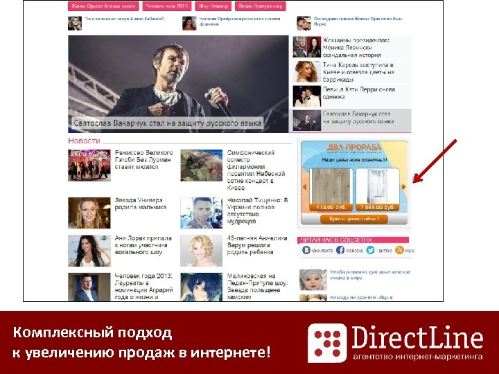 Комплексный подход к увеличению продаж в интернете! 