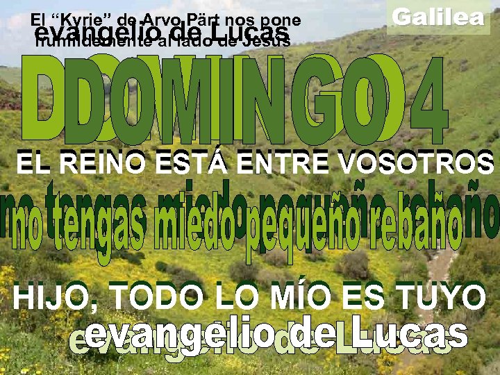 El “Kyrie” de Arvo Pärt nos pone humildemente al lado de Jesús evangelio de