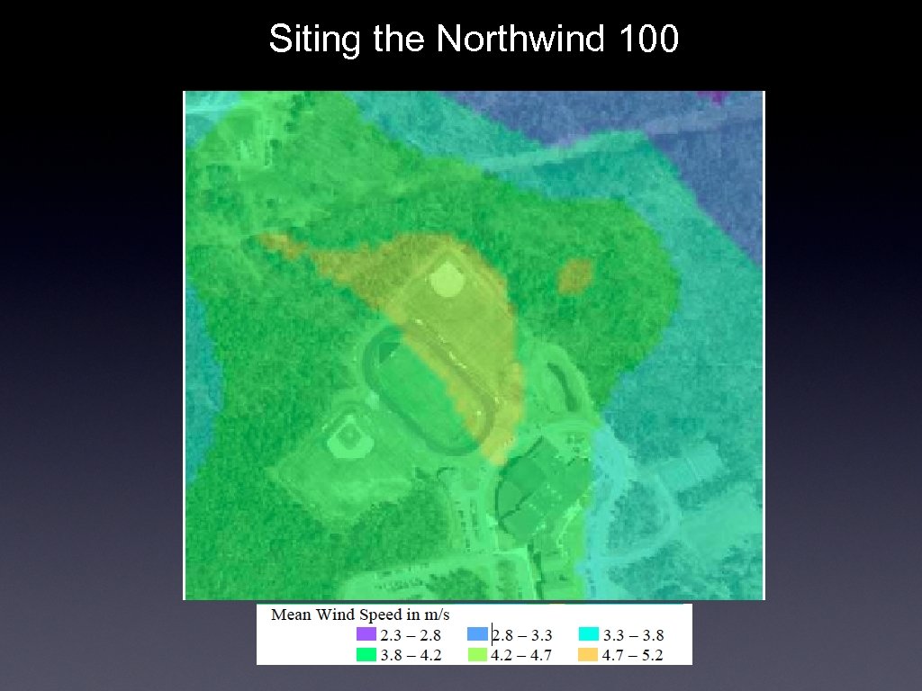 Siting the Northwind 100 