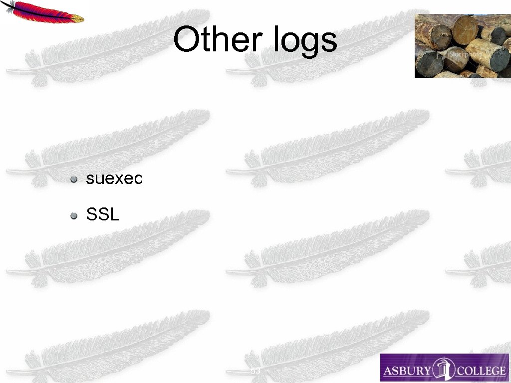 Other logs suexec SSL 53 