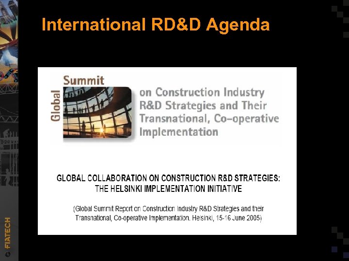 International RD&D Agenda 