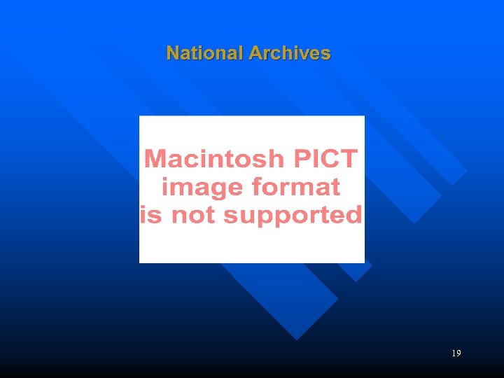 National Archives 19 