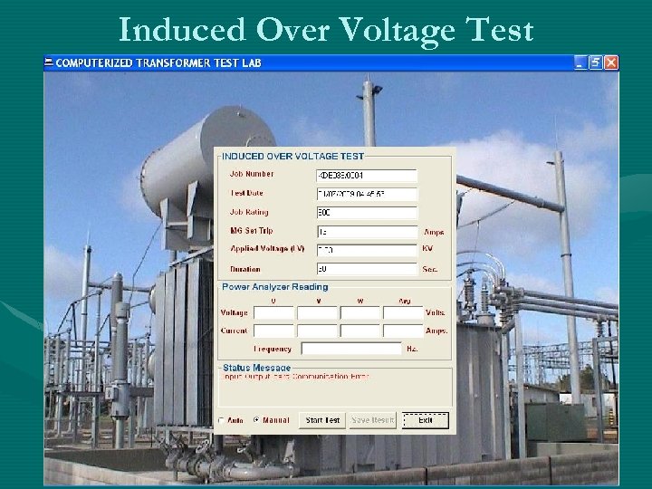 Induced Over Voltage Test 