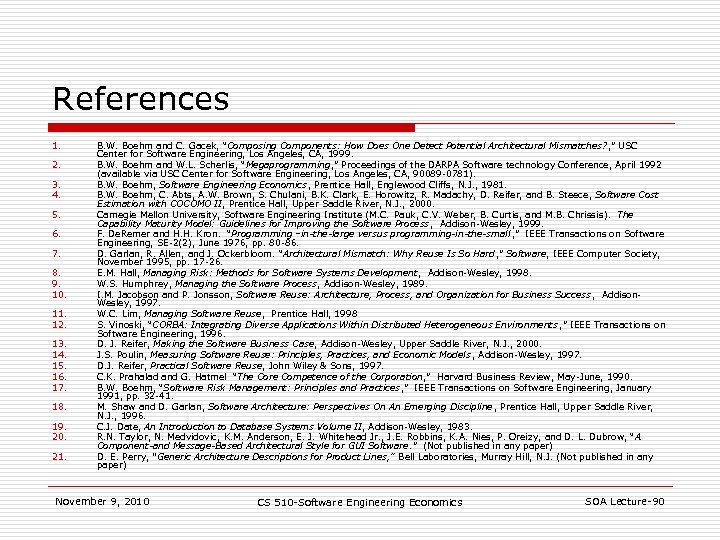 References 1. 2. 3. 4. 5. 6. 7. 8. 9. 10. 11. 12. 13.