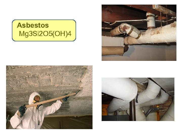 Asbestos Mg 3 Si 2 O 5(OH)4 