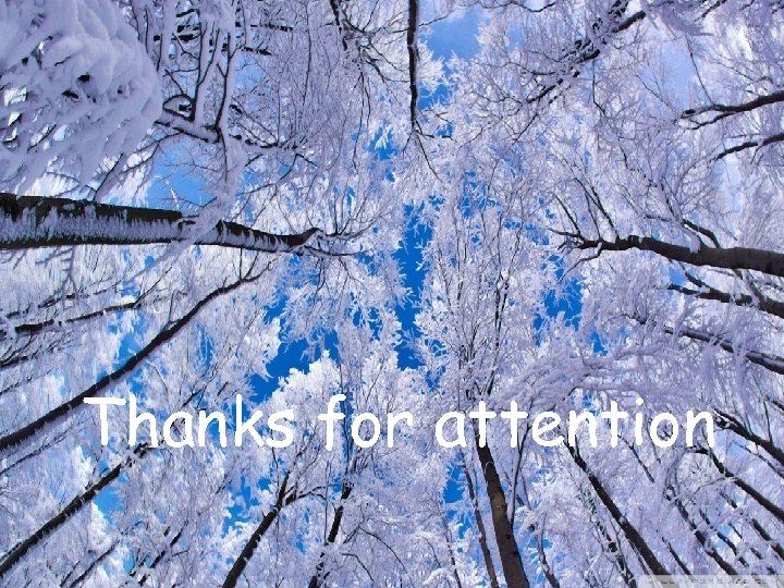 Thanks for attention 