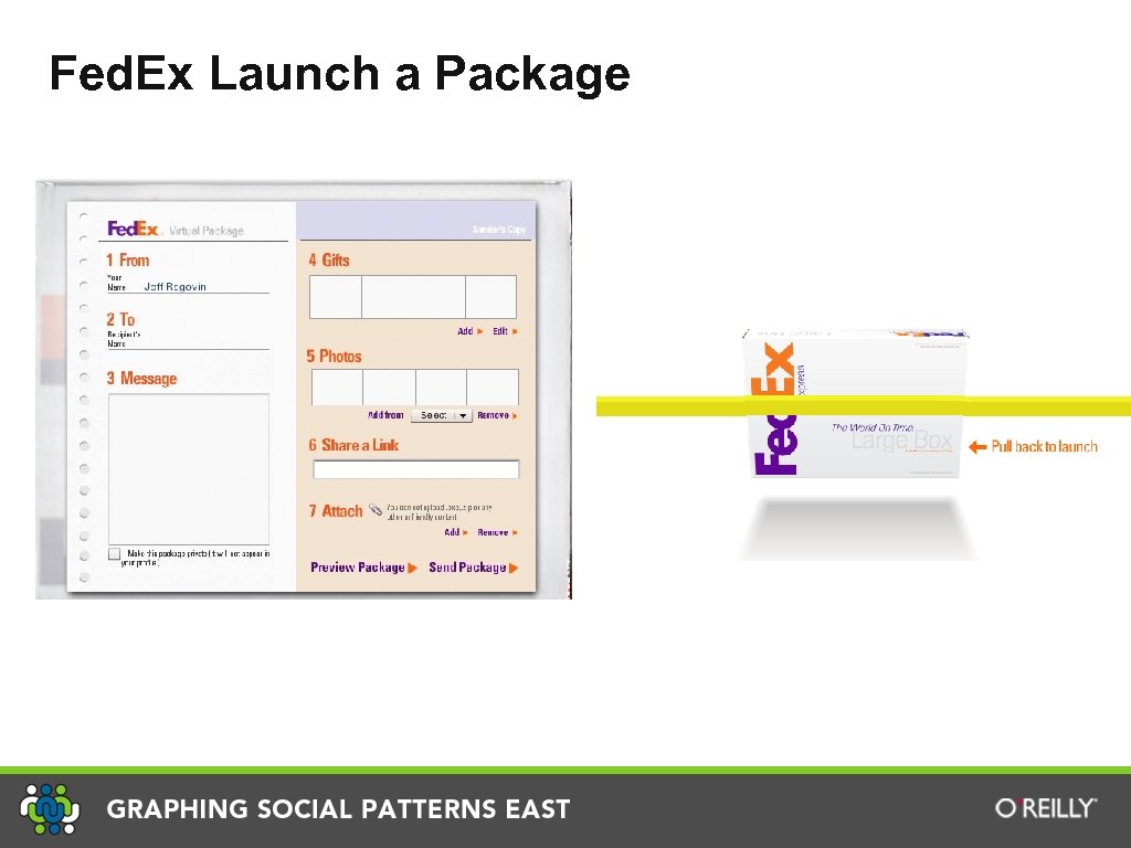 Fed. Ex Launch a Package 