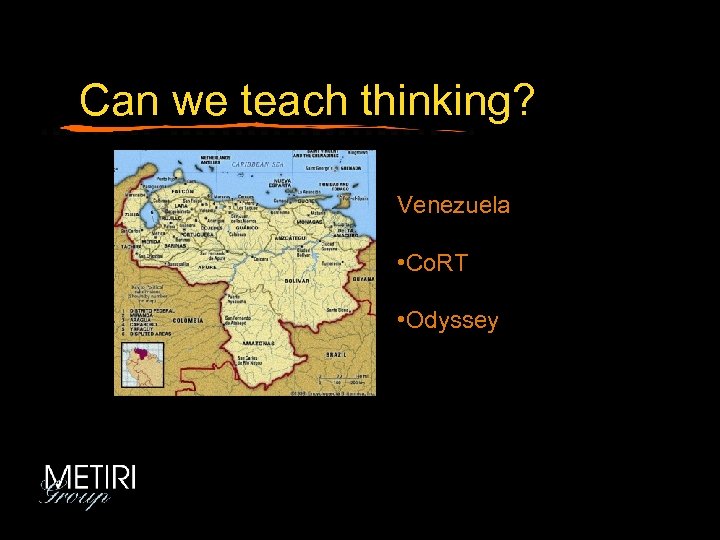 Can we teach thinking? Venezuela • Co. RT • Odyssey 