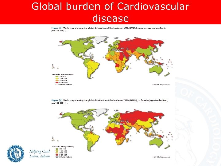 Global burden of Cardiovascular disease 