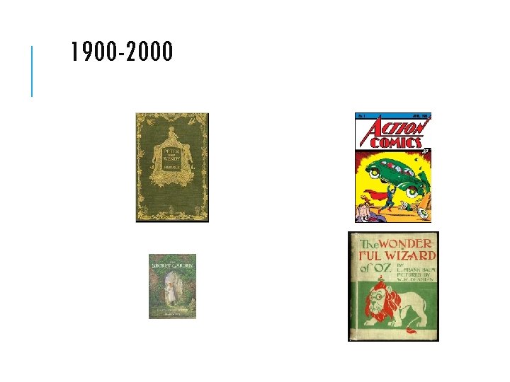 1900 -2000 