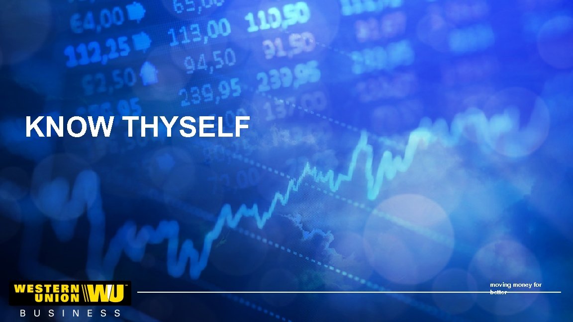 KNOW THYSELF moving money for better RISK MANAGEMENT | HEDGING 