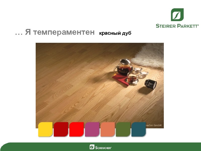 … Я темпераментен красный дуб 