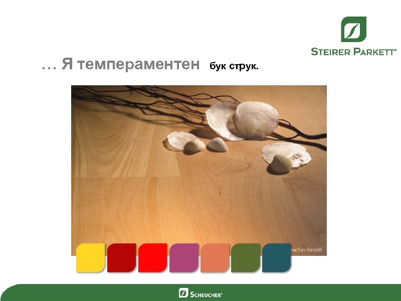 … Я темпераментен бук струк. 