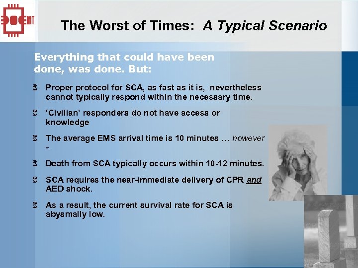 The Worst of Times: A Typical Scenario Everything that could have been done, was