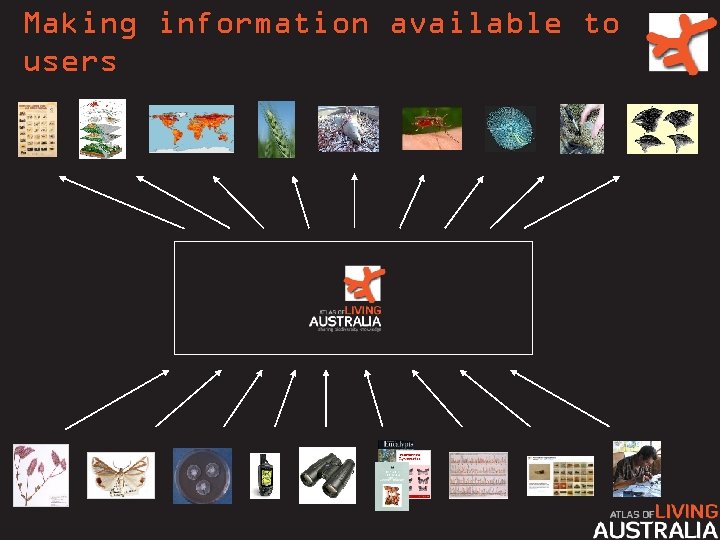 Making information available to users 