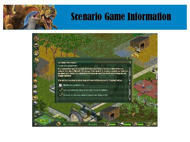 Scenario Game Information 