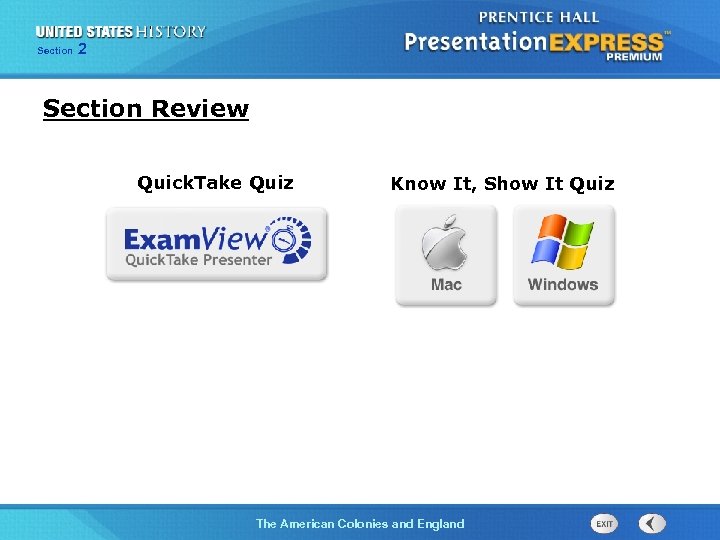 Section 2 Section Review Quick. Take Quiz Know It, Show It Quiz The Cold