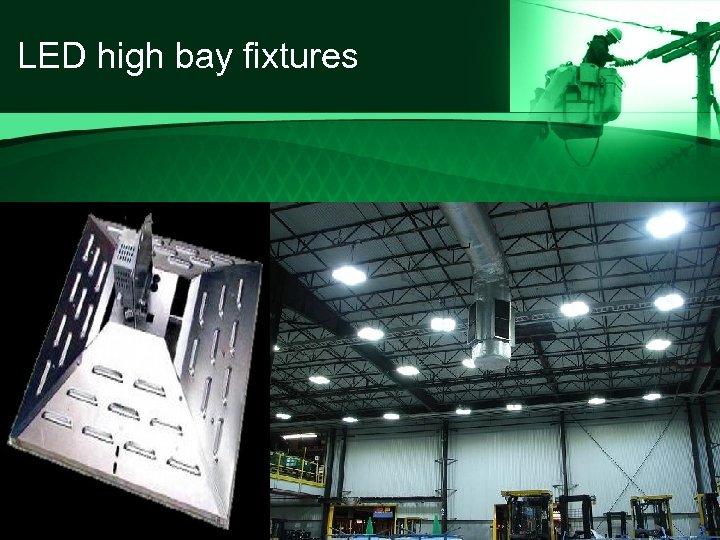 LED high bay fixtures 
